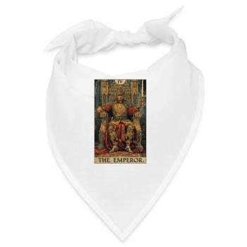 Tarotkarte The Emperor Der Herrscher - Bandana - Weiß - Vorne