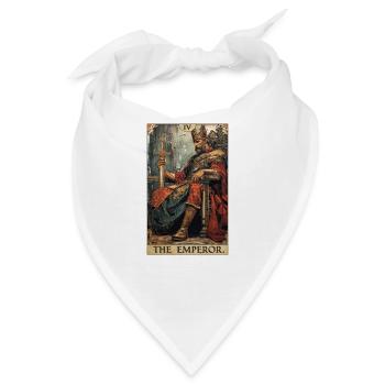 Tarotkarte The Emperor Der Herrscher - Bandana - Weiß - Vorne