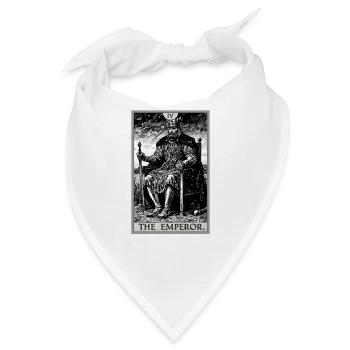 Tarotkarte The Emperor Der Herrscher - Bandana - Weiß - Vorne