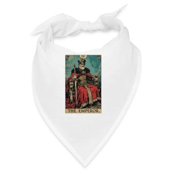 Tarotkarte The Emperor Der Herrscher - Bandana - Weiß - Vorne