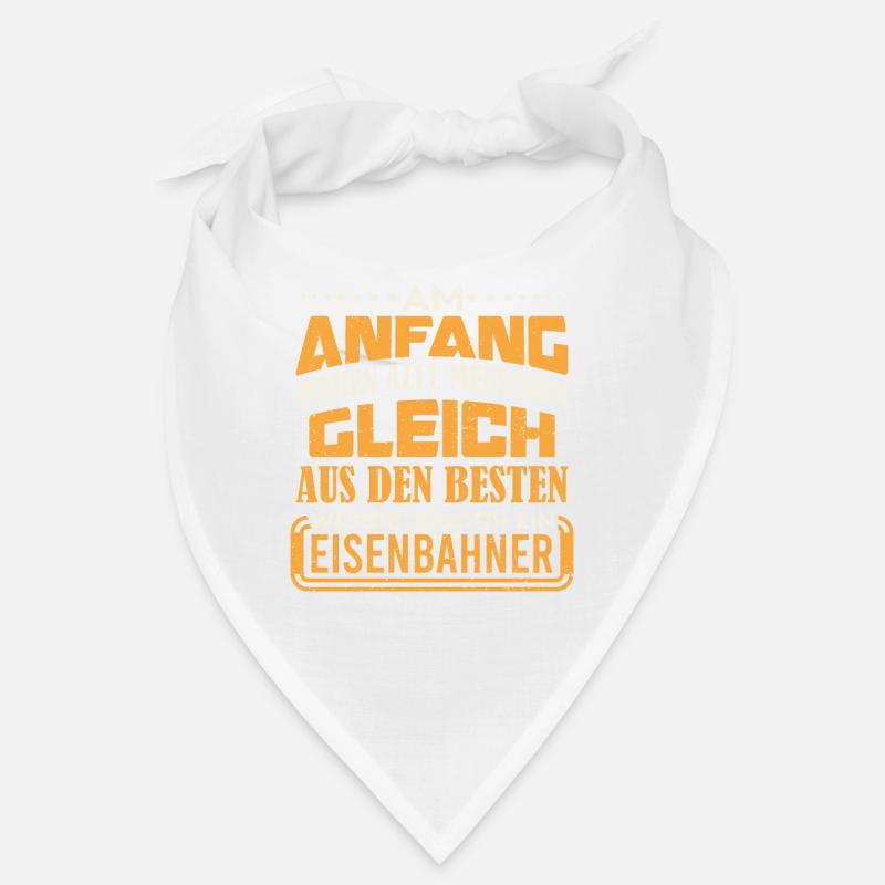 Eisenbahner Modelleisenbahn Dampflok Beruf Bandana