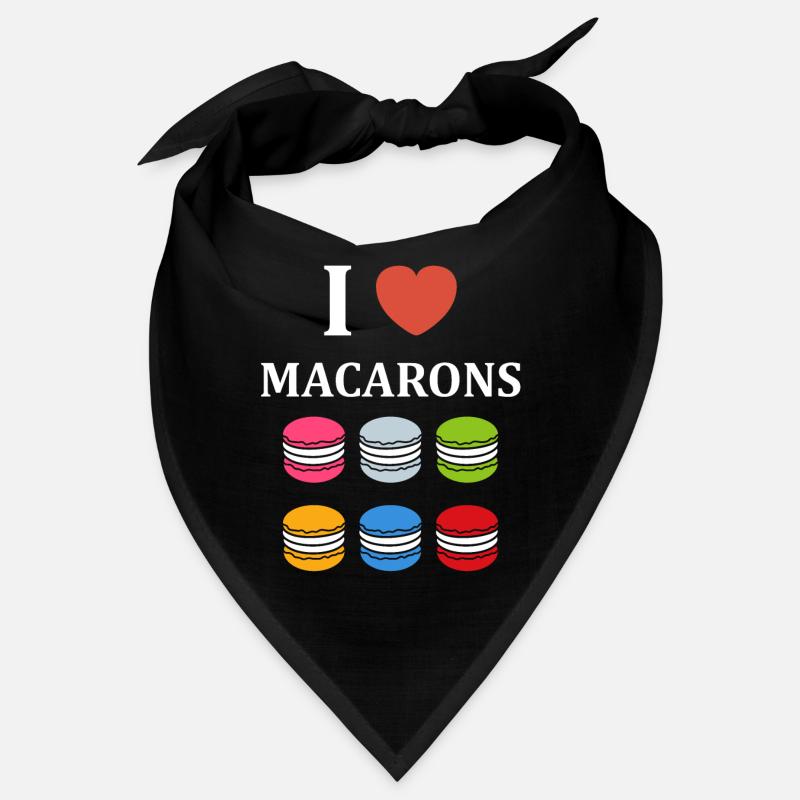 i love macarons Bandana