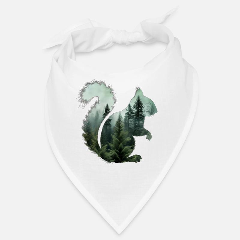 Squirrel, Forest, Nature Bandana