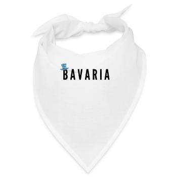 Bayern Bavaria - Bandana - Weiß - Vorne