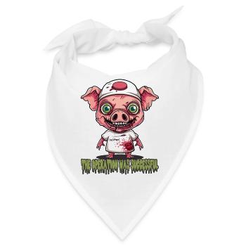 Die Operation war erfolgreich, Dr. Schwein - Bandana - Weiß - Vorne