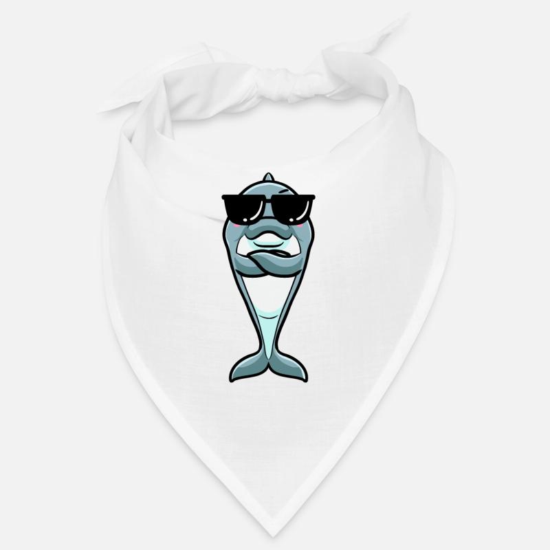 Émoticône de dauphin Bandana