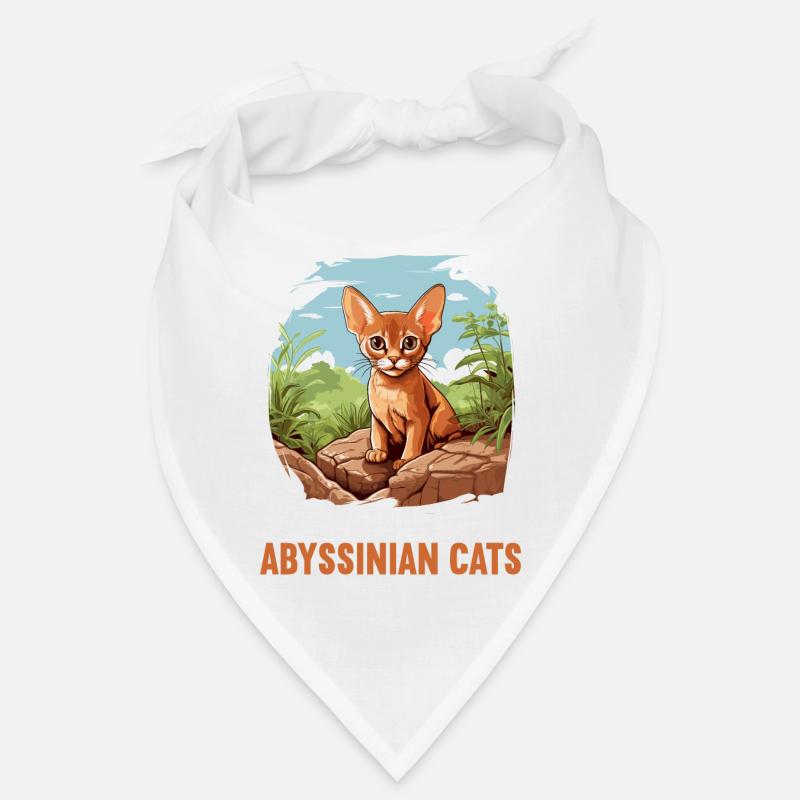Abyssinian Cat Abessinierkatze Bandana