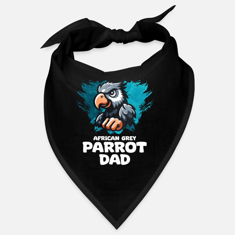 African Grey Parrot Gift Bandana