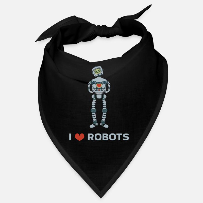 J’aime les robots Robot Heart Robotics Bandana