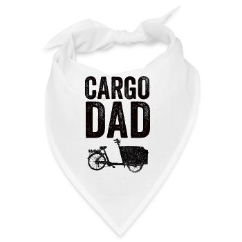 Cargo Dad Lastenrad Cargobike - Bandana - Weiß - Vorne