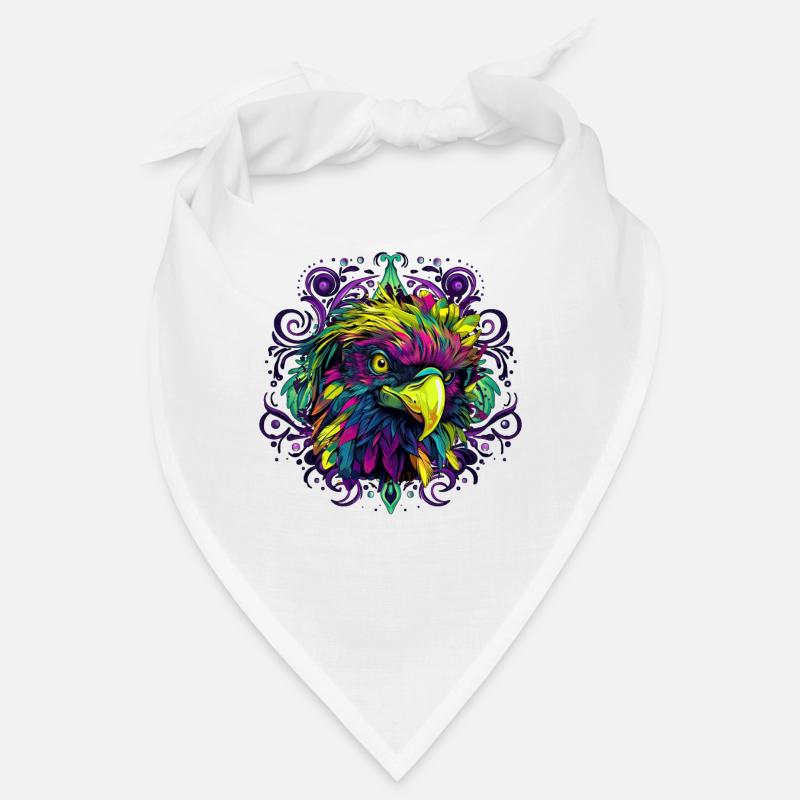 Mardi Gras Eagle Bird Masquerade Carnival Bandana
