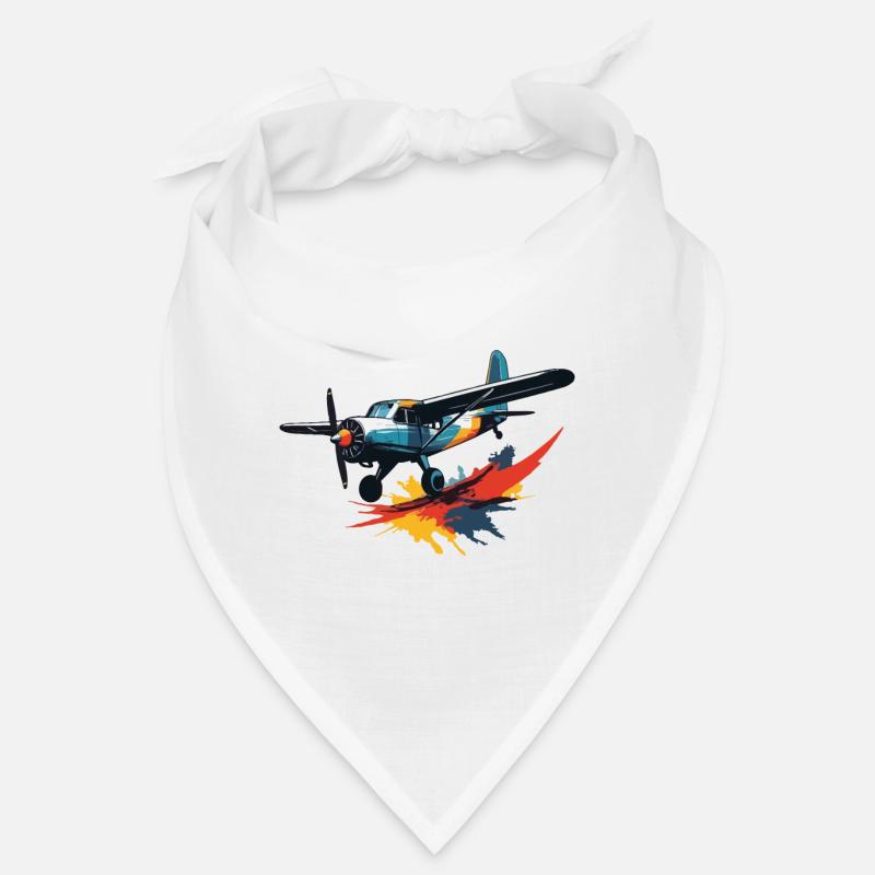 Model Airplane Pilot Airplane Hobby Bandana