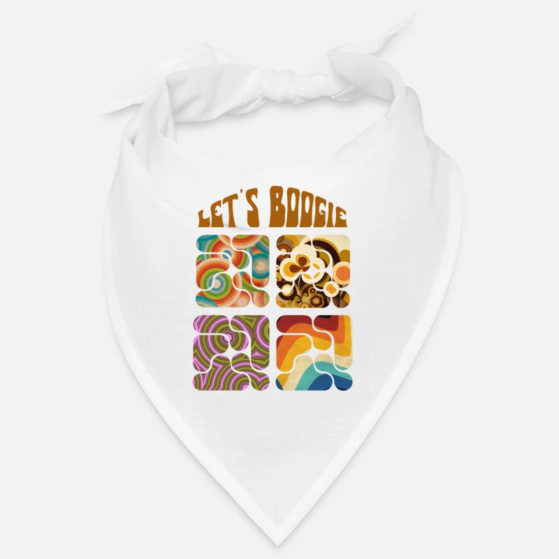 Let's Boogie Retro Muster Bandana