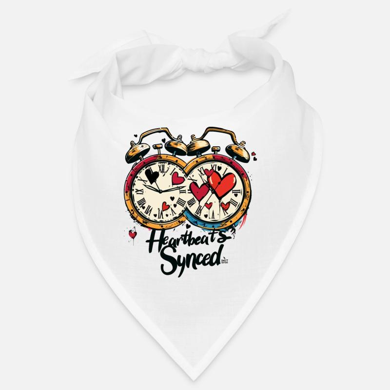 Synchronisierte Heartbeats Bandana