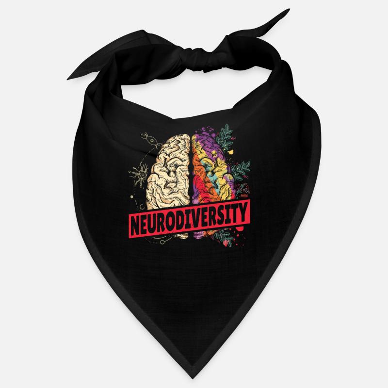 Neurodiversité Cerveau Autisme Sensibilisation TSA Bandana
