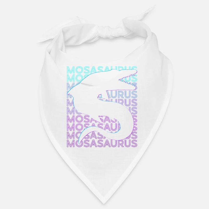 Mosasaurus Dinosaur Retro Bandana
