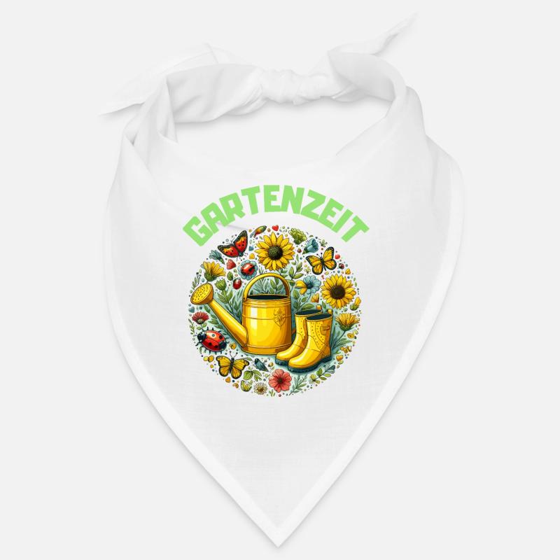 Garten Gartenzeit Blumen Schrebergarten Gärtnerin Bandana