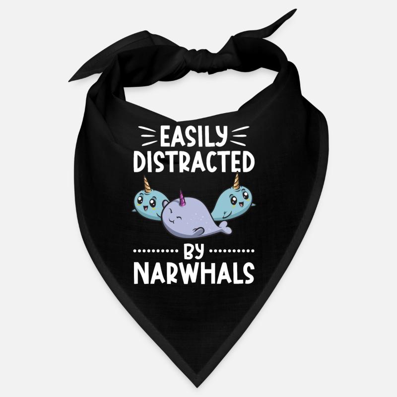 Narval Licorne Baleine Bandana