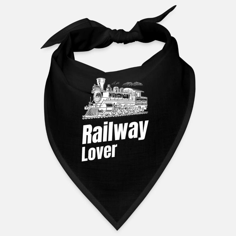 Railway Lover Funny Train Driver Bandana
