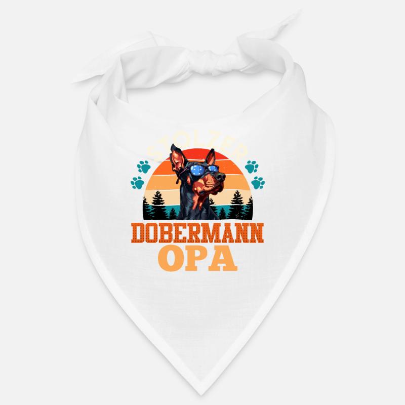 Doberman Besitzer STOLZER DOBERMANN OPA Cool Bandana