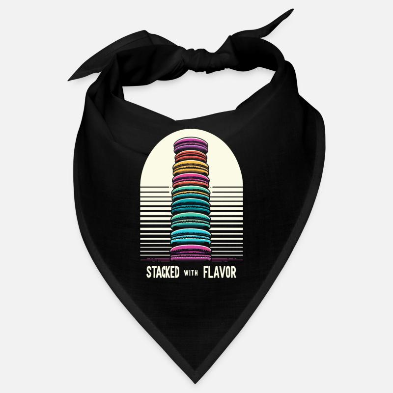 Macaron lovers French macarons Bandana