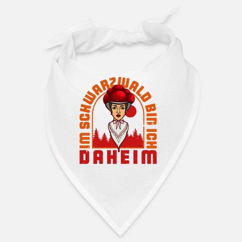 Im Schwarzwald bin ich daheim Wald Bandana