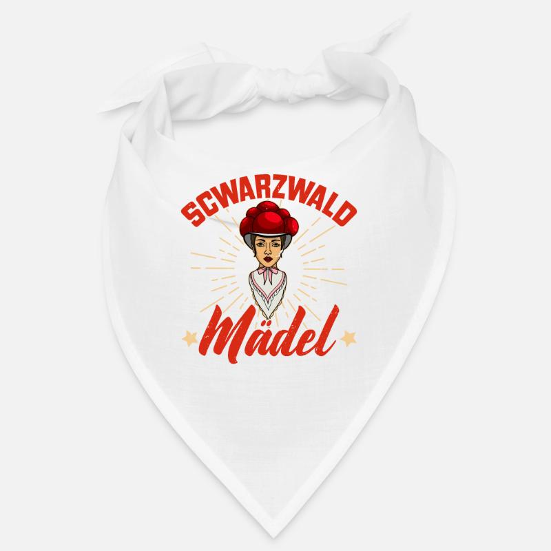 Schwarzwaldmädel Schwarzwald allemand Wald Bandana