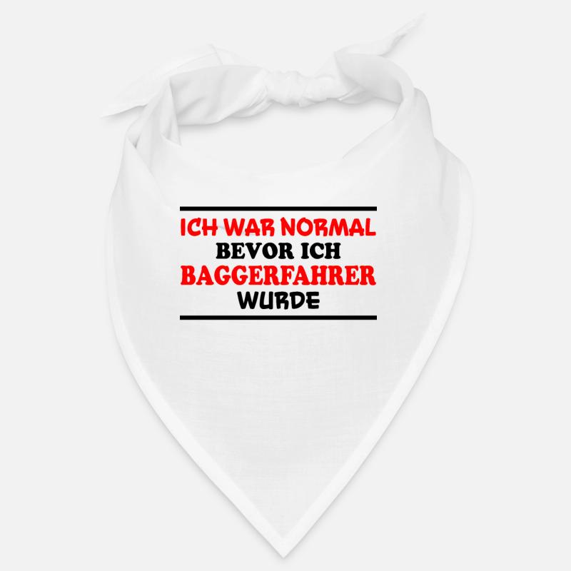 Baggerfahrer Spruch Lustiges Baggerfahrer Geschenk Bandana