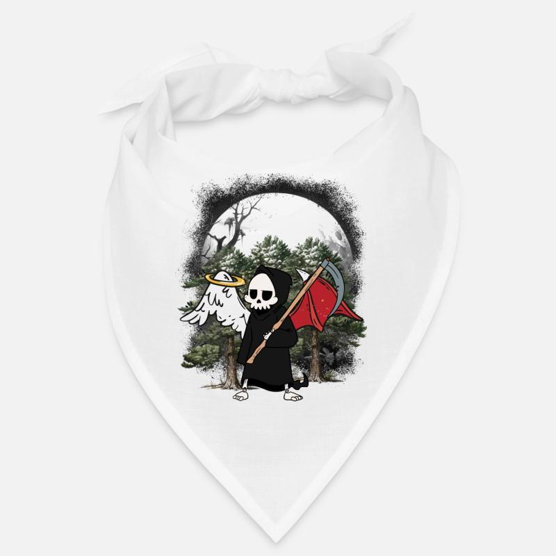 Horror Angel Devil Grim Reaper Halloween Death Bandana