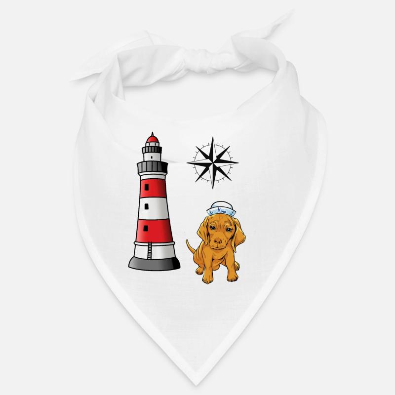 maritime seal sailor sailor dog lighthouse Bandana