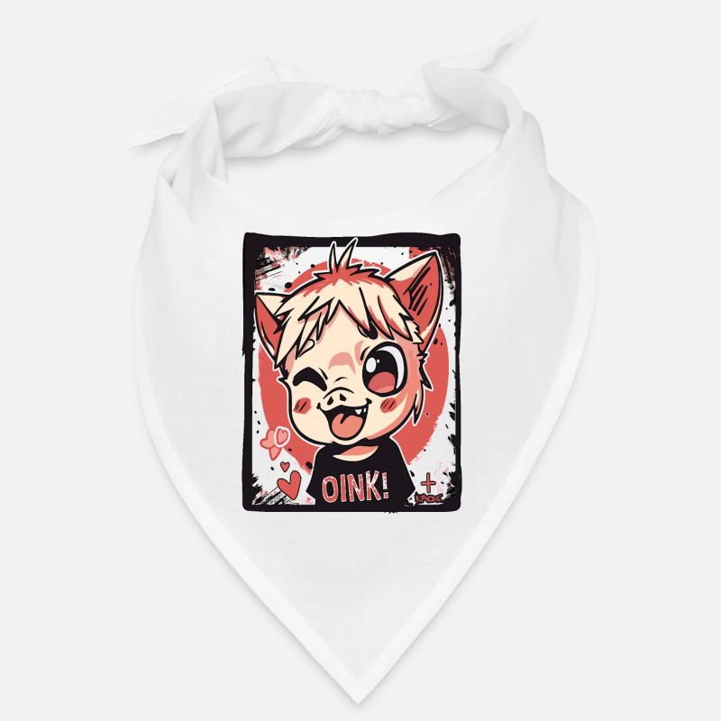 Coquin petit cochon d’enfants d’anime, Oink ! Bandana