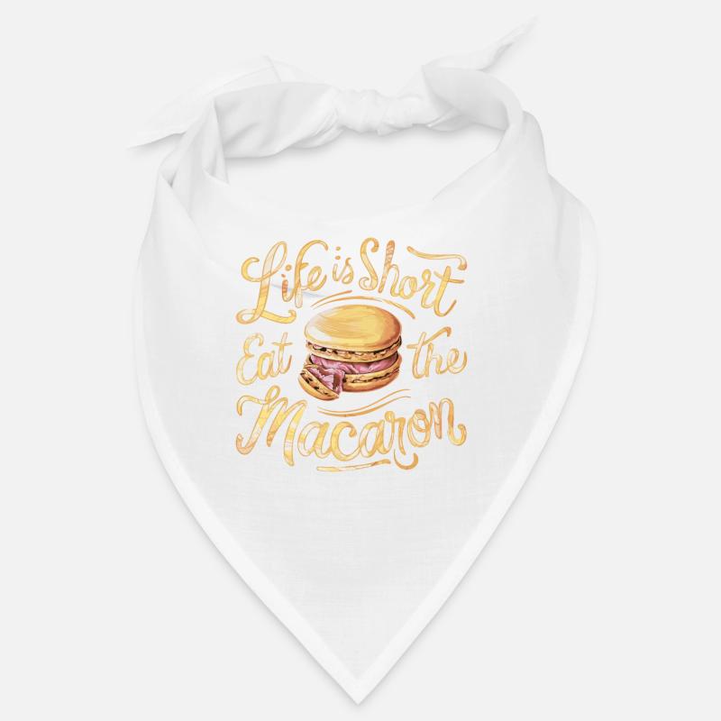 Macaron lovers French macarons Bandana