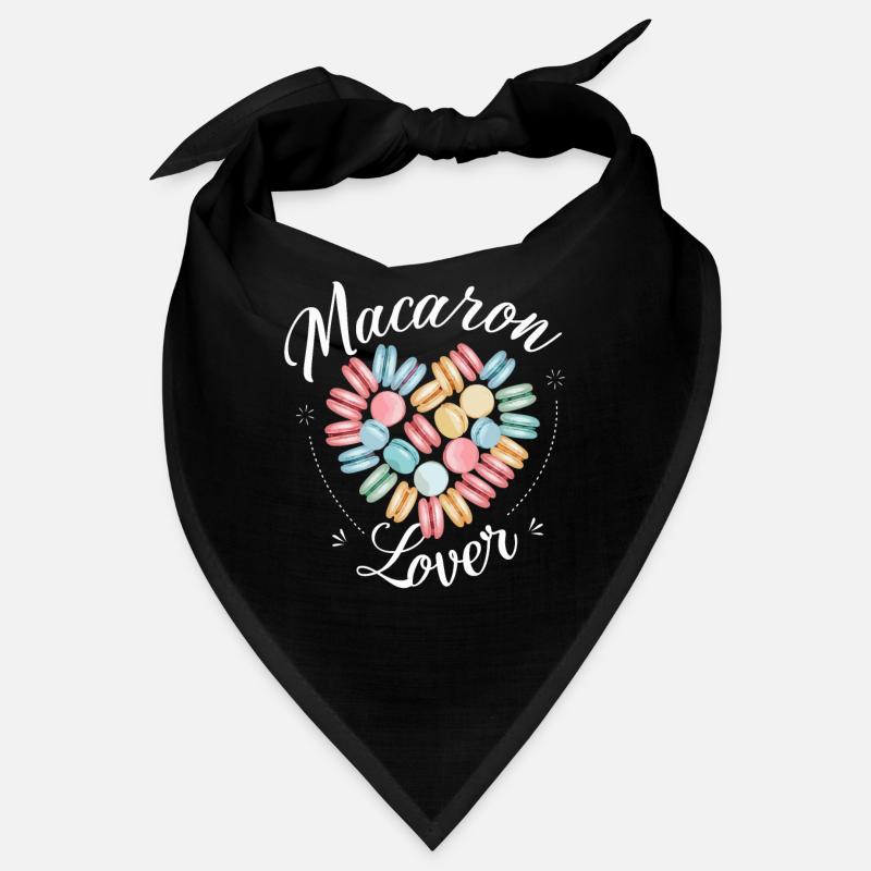 Macaron lovers French macarons Bandana