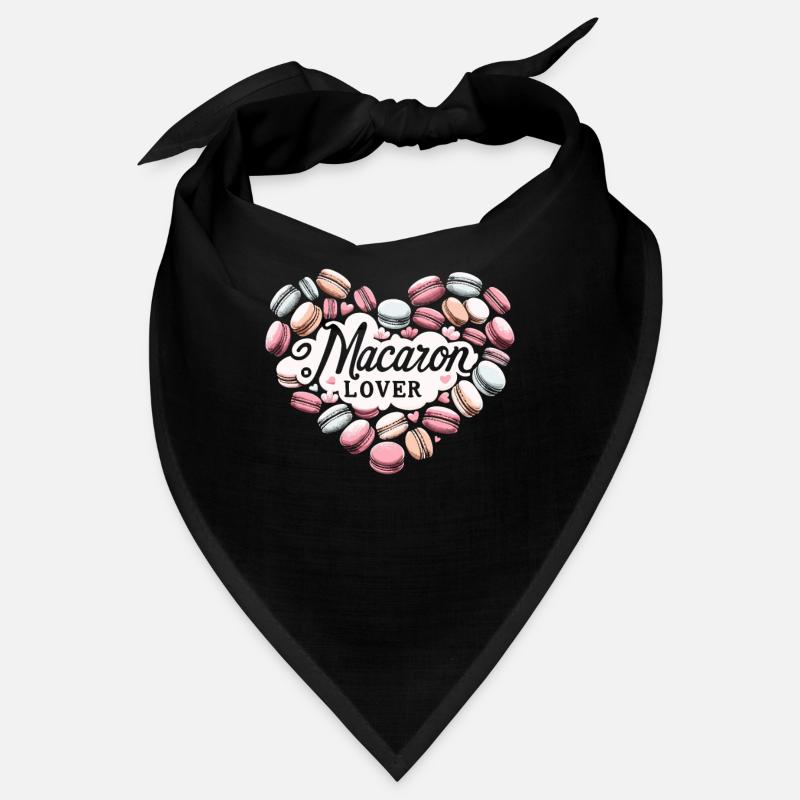 Macaron lovers French macarons Bandana