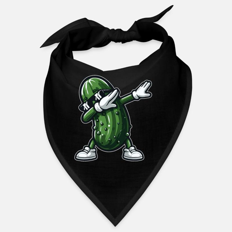 Dabbing Cornichon Dab Concombre Cornichon à l’aneth Drôle Bandana