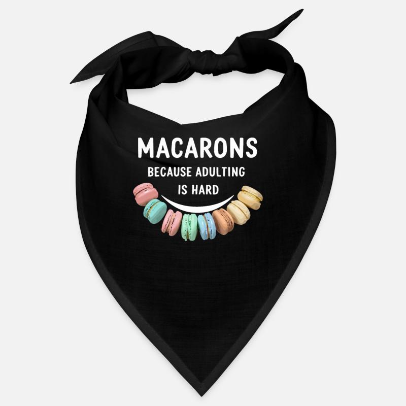 Macaron lovers French macarons Bandana