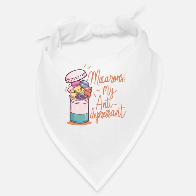 Macaron lovers French macarons Bandana