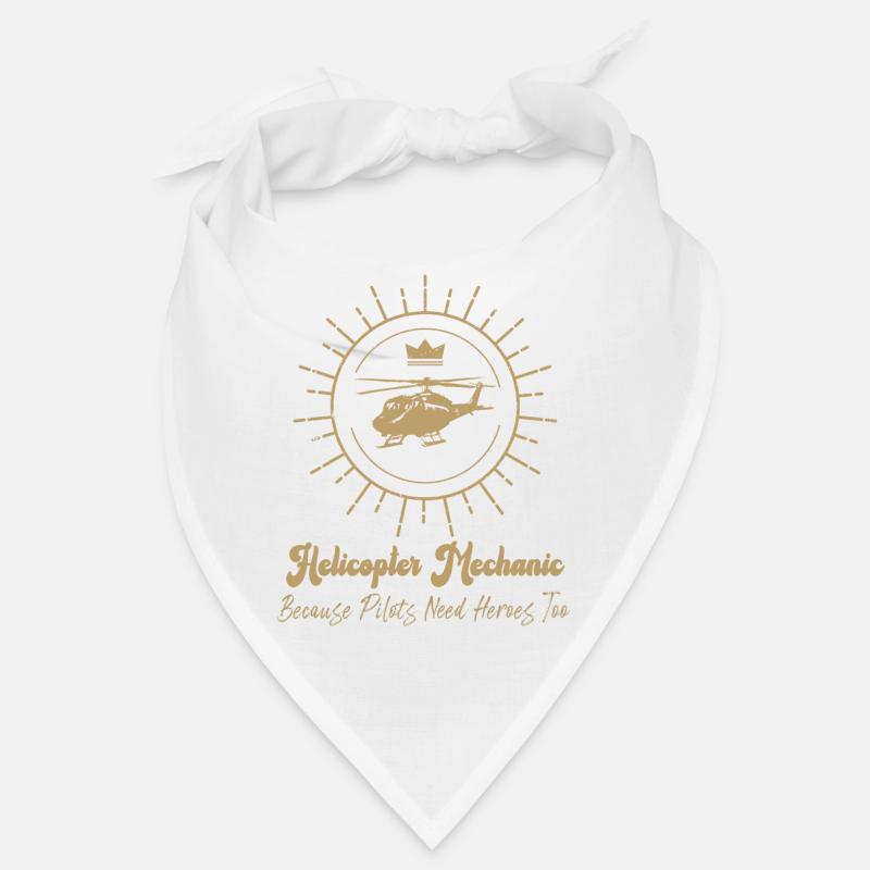 Hubschraubermechaniker-Heldenstolz Bandana