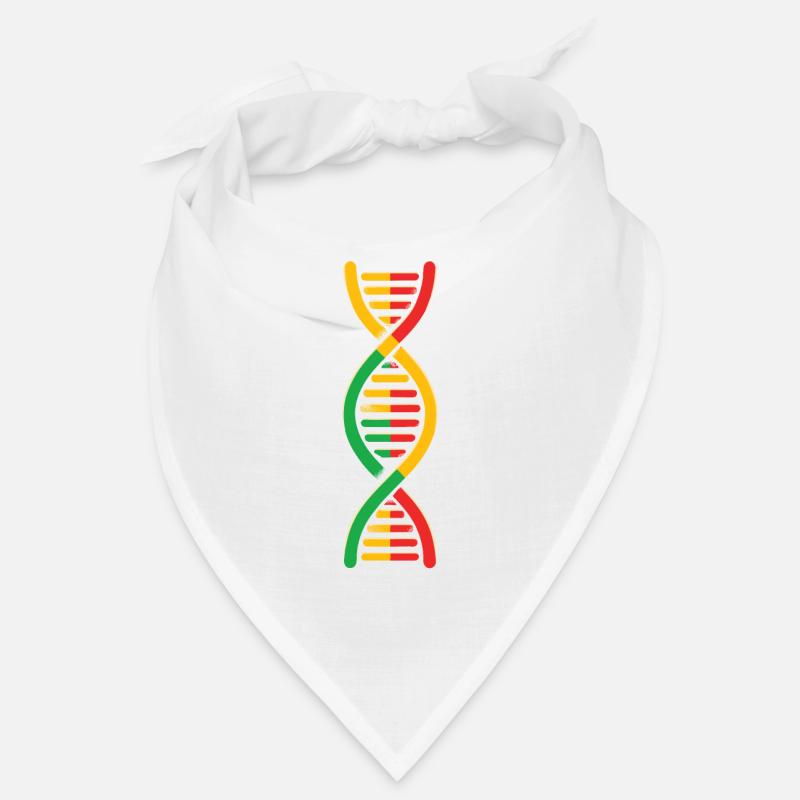 Reggae Its In My Dna - Bandana - Weiß