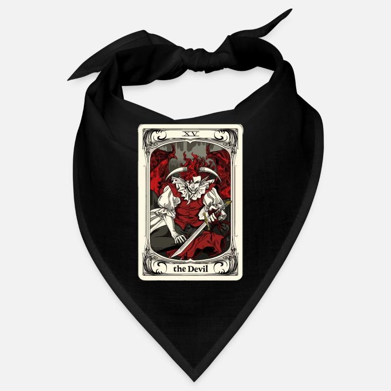 Tarot Card Witchcraft Occult Anime Goth Bandana