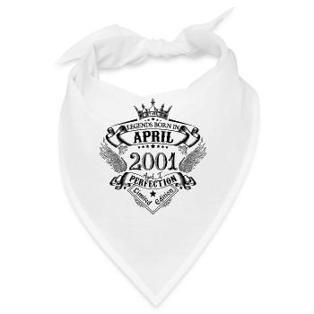 Jubiläum April 2001 April Jubiläum 2001 - Bandana - Weiß - Vorne