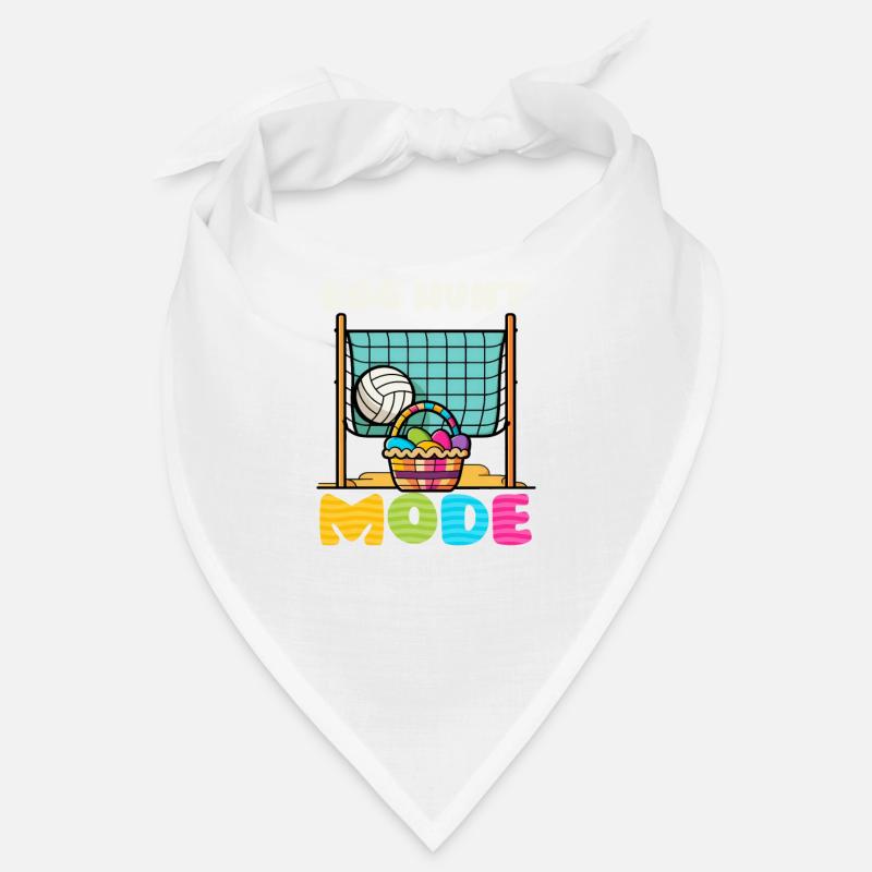 Volleyball Easter Egg Hunt Mode Basket Net Bandana