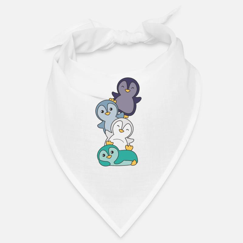 oriented aroace flag pride LGBTQ cute penguin Bandana