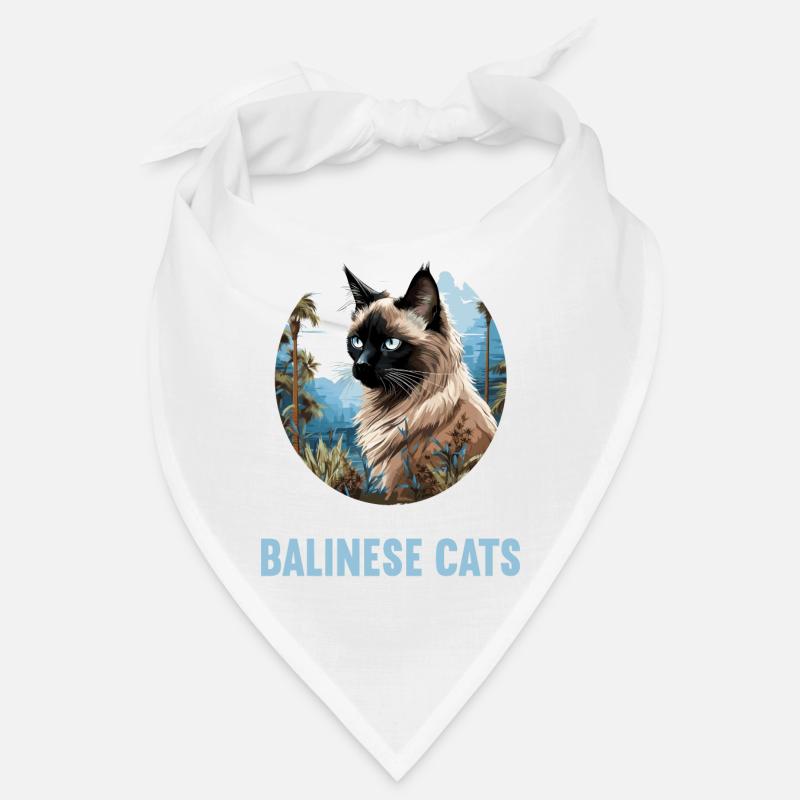 Chat balinais Balinesenkatze Bandana