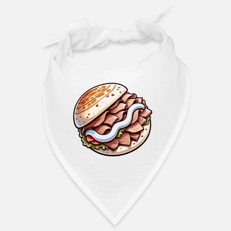 Döner in Comicstyle Bandana