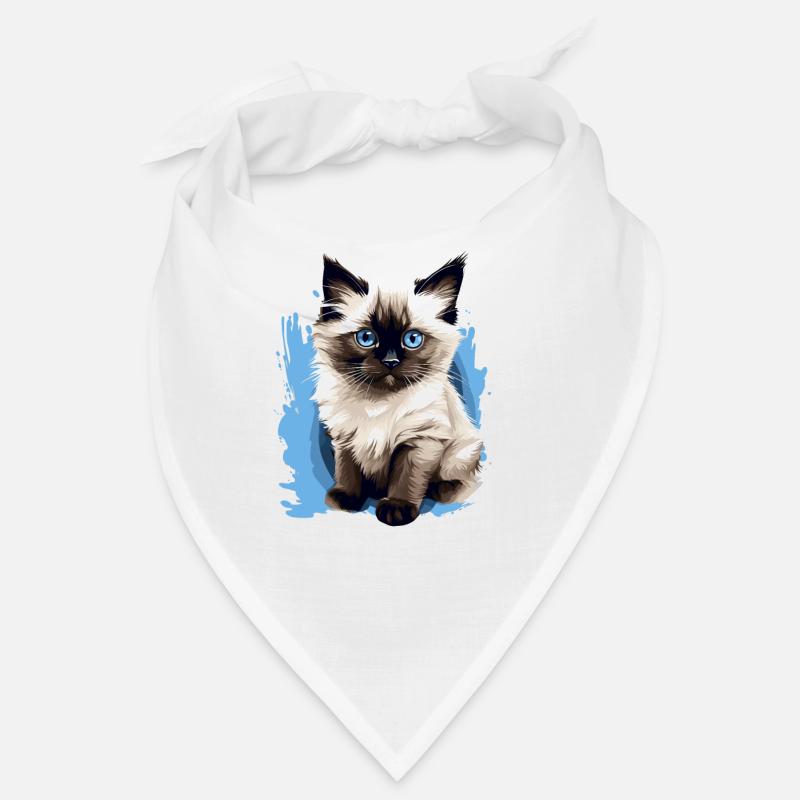Birman Cat Birma Katze Bandana