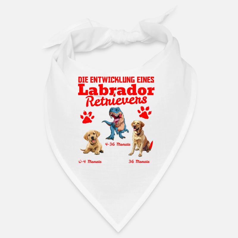 Hundebesitzer DIE EVOLUTION EINES LABRADOR Bandana