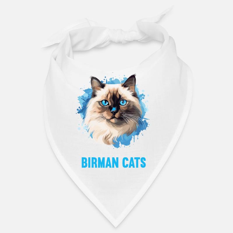 Birman Cat Birma Katze Bandana