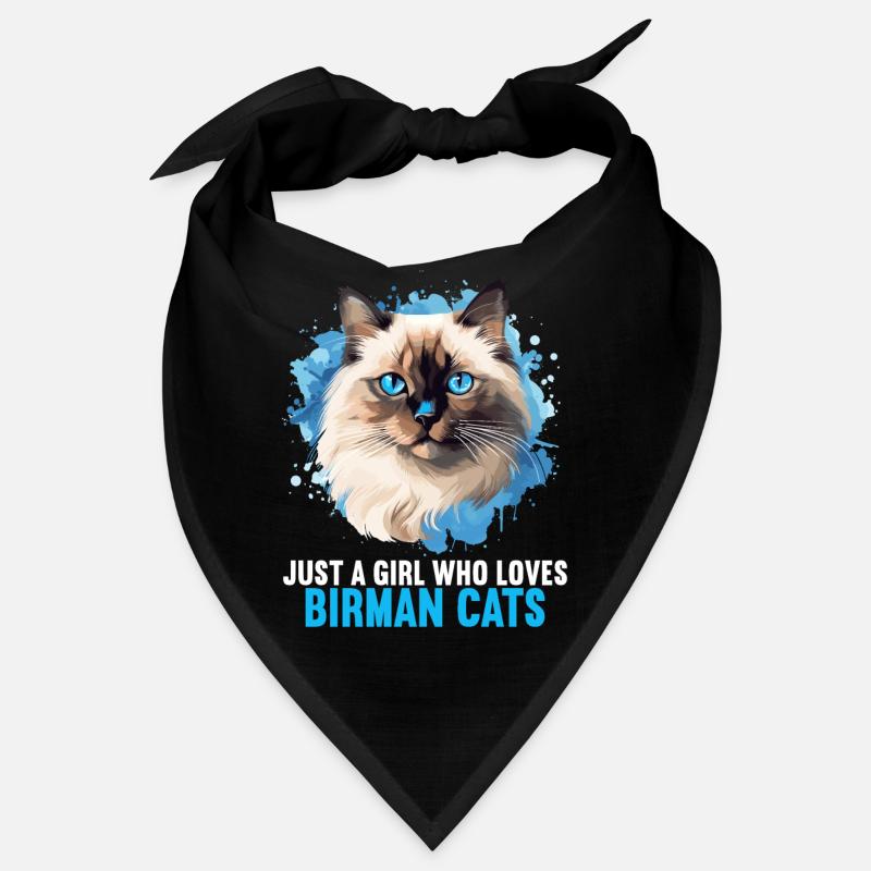 Birman Cat Birma Katze Bandana