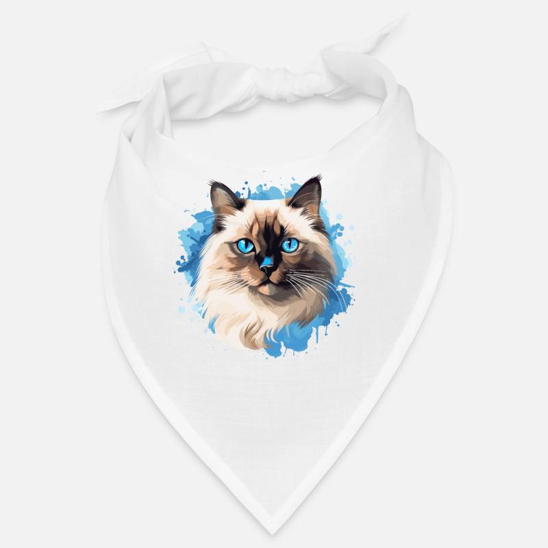 Birman Cat Birma Katze Bandana